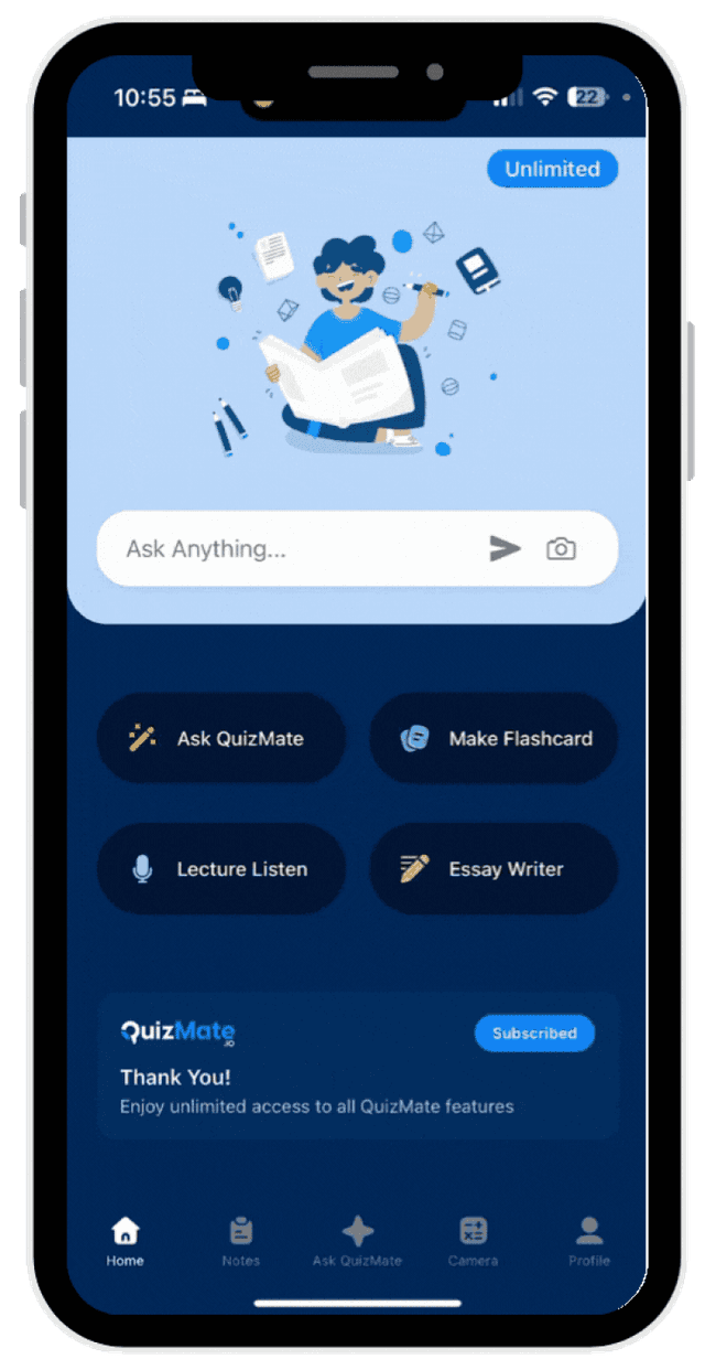 QuizMate Mobile App Interface